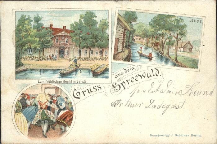 Lehde Zum fröhlichen Hecht