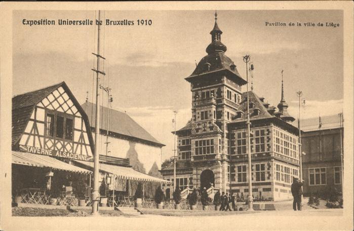 Exposition Bruxelles 1910 Pavillon