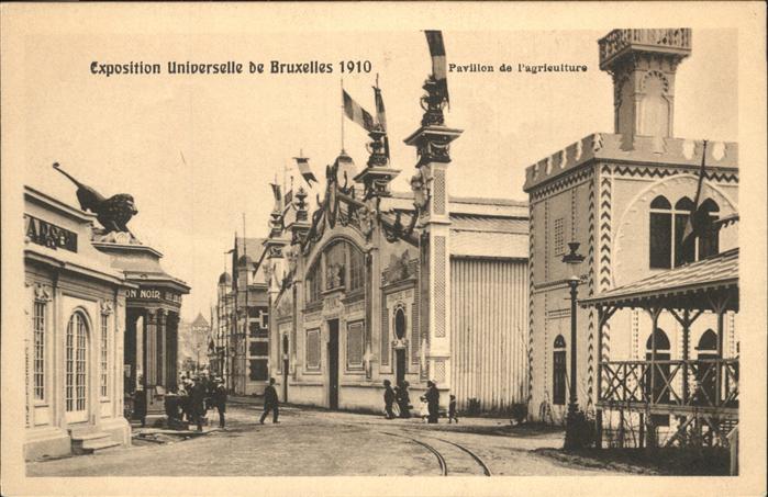 Exposition Bruxelles 1910 Pavillon