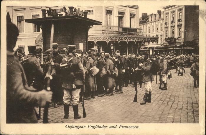 Kriegsgefangene Engländer Franzosen