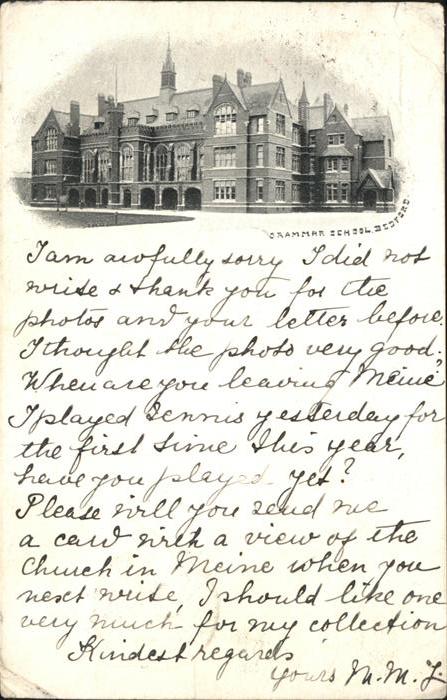 Bedford Bedfordshire Grammar School