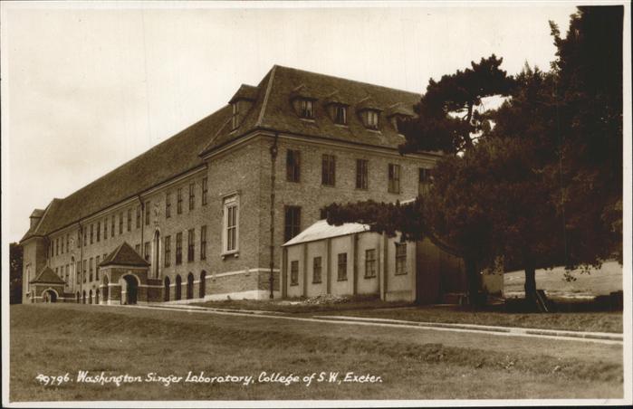 Exeter Washington Singer Laboratory