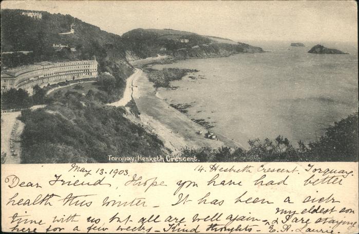 Torquay Torbay Hesketh Crescent