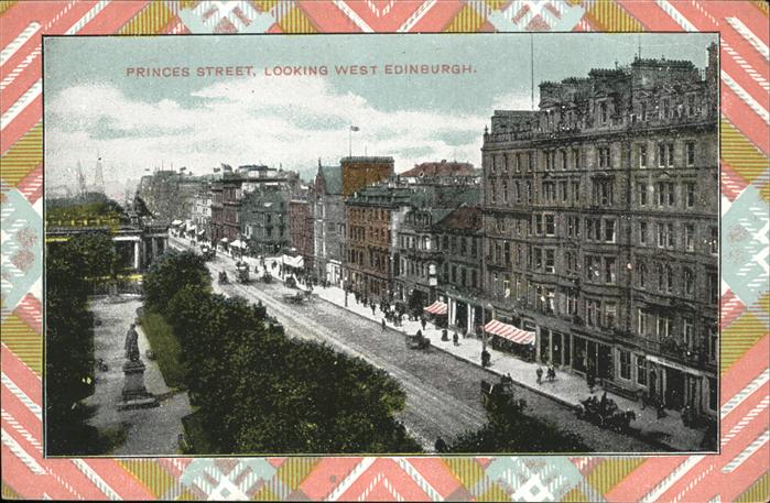 Edinburgh Scotland Princess Street