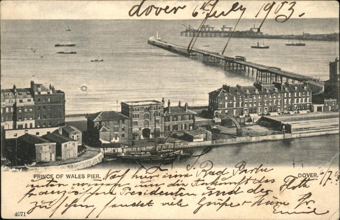 Dover Kent UK Prince of Wales Pier