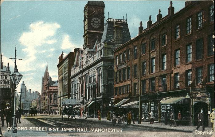 Manchester Oxford Street St. James Hall