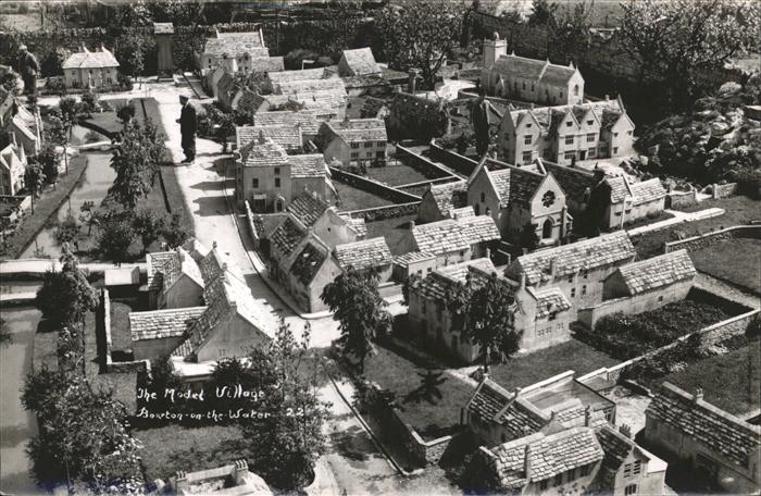 Bourton-on-the-Water Fliegeraufnahme