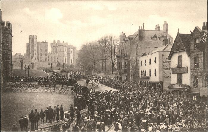 Windsor Berkshire The King