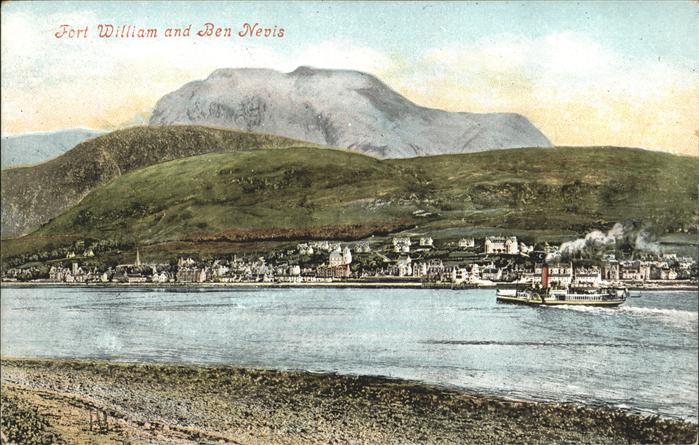 Fort William Lochaber Ben Nevis Schiff
