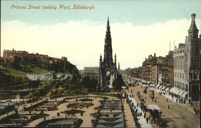 Edinburgh Scotland Princes Street