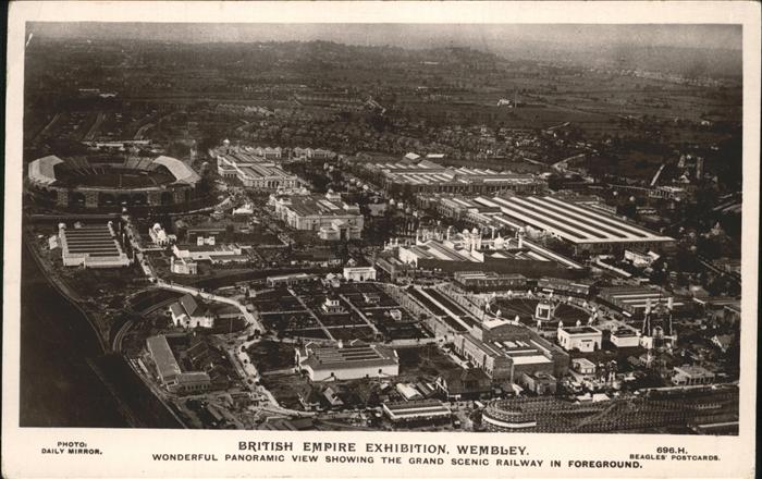 Wembley Fliegeraufnahme