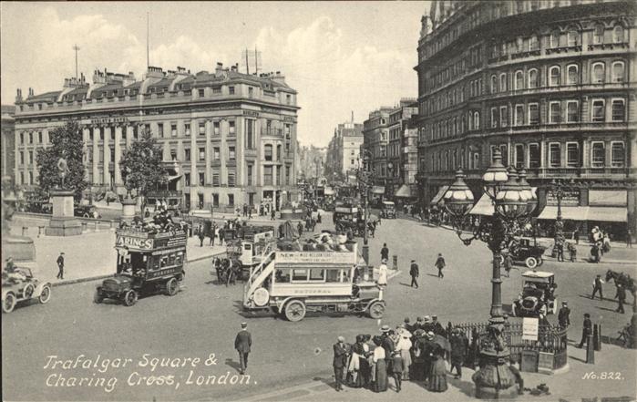 London Trafalgar Square Charing Cross