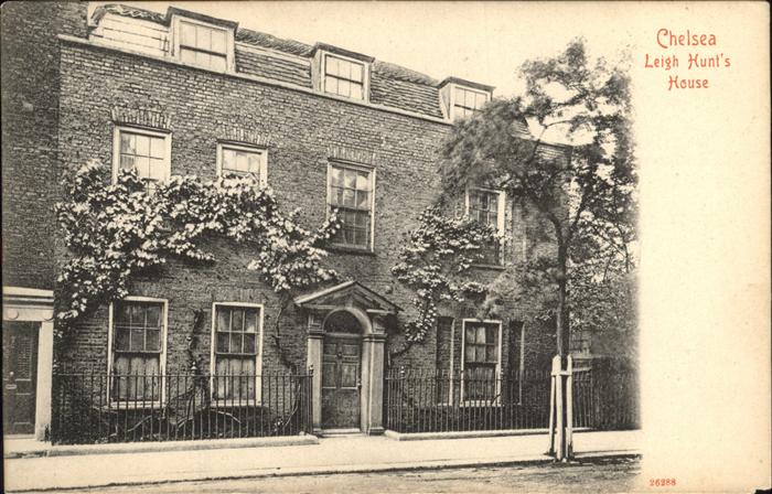 London Chelsea Leigh Hunt's House