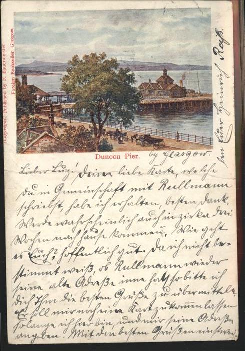 Glasgow Dunoon Pier