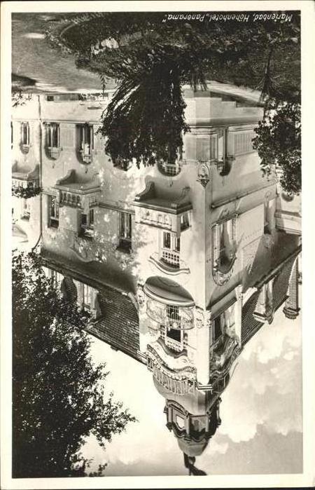 Marienbad Tschechien Boehmen H?henhotel Panorama B?hmen