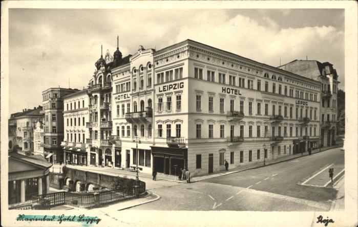 Marienbad Tschechien Boehmen Hotel Leipzig Böhmen