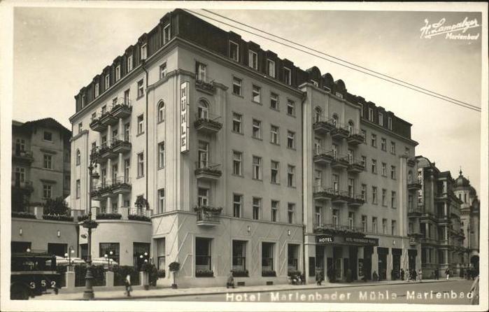 Marienbad Tschechien Boehmen Hotel Marienbader Mühle Böhmen