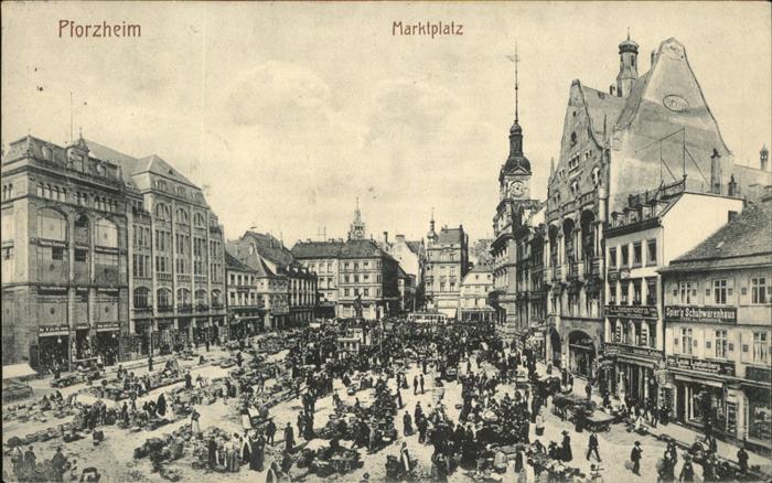 Pforzheim Marktplatz