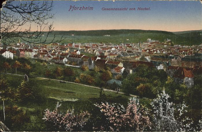 Pforzheim Gesamtansicht von Hachel