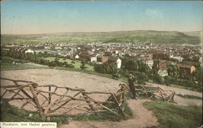 Pforzheim Blick vom Hachel