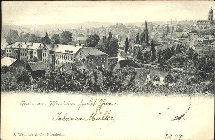 Pforzheim Totalansicht