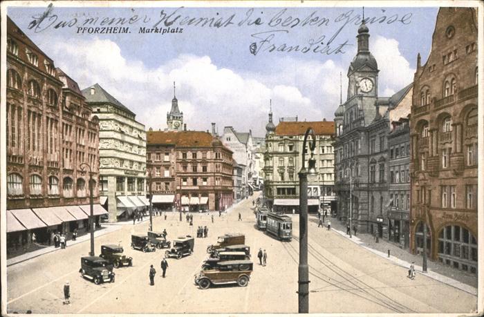 Pforzheim Marktplatz