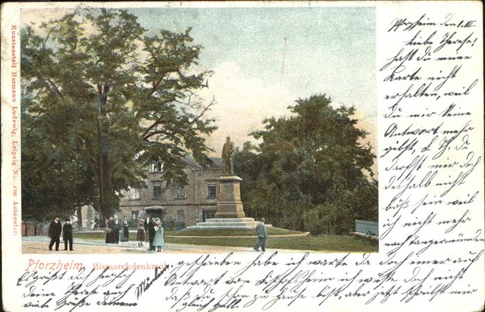 Pforzheim Bismarckdenkmal Park