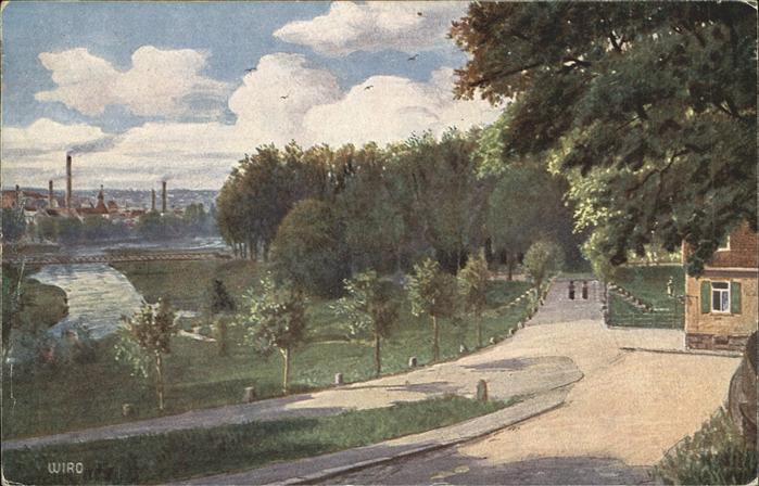 Pforzheim Blick vom Kupferhammer