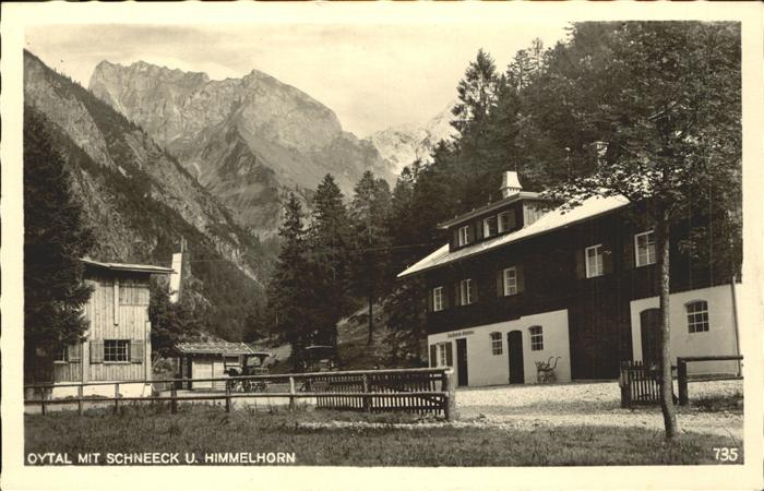 Oytal mit Schneeck und Himmelhorn