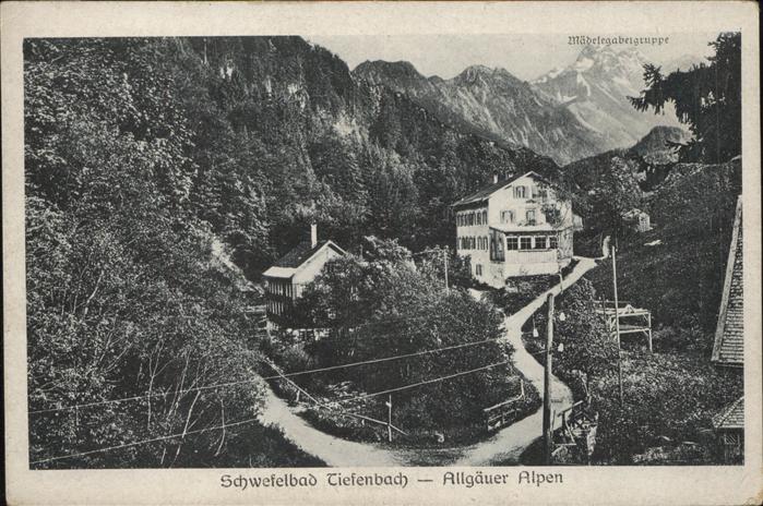 Tiefenbach Oberstdorf Schwefelbad Tiefenbach