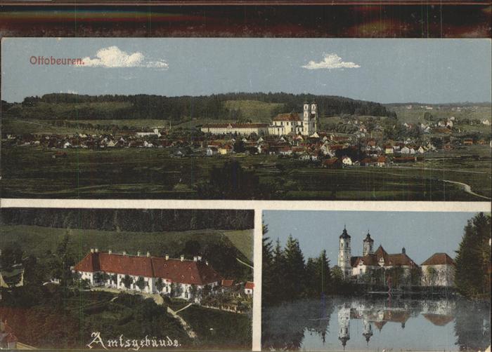Ottobeuren Totalansicht Amtsgebäude Basilika