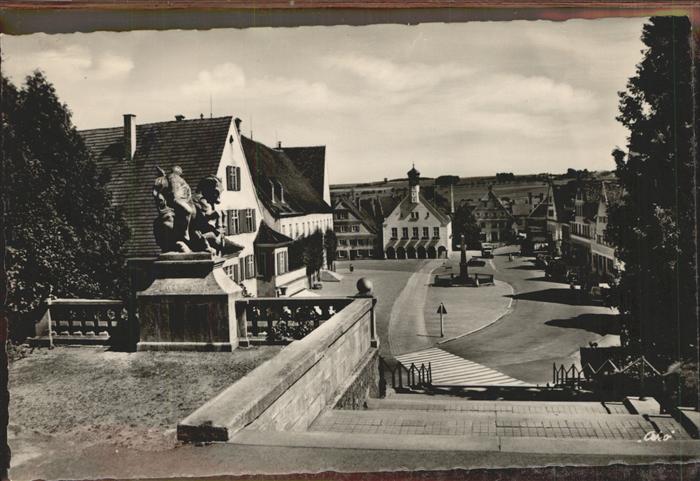 Ottobeuren Partie am Marktplatz