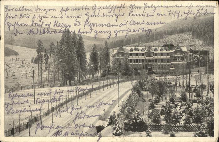 Schierke Harz Brocken Scheideck Heim