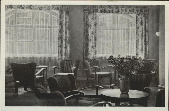 Schierke Harz FDGB Ferienheim Franz Mehring Tagesraum