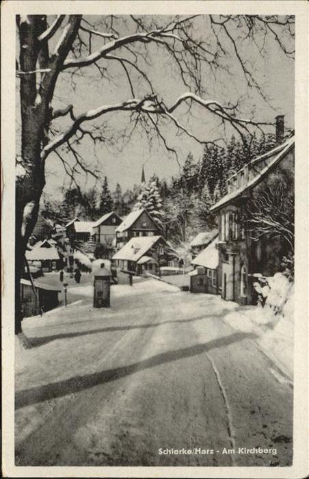 Schierke Harz Am Kirchberg