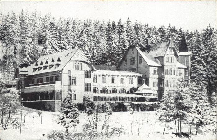 Schierke Harz Kyffhäuser Erholungsheim