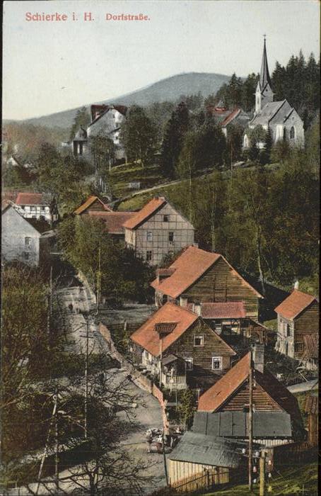 Schierke Harz Dorfstrasse