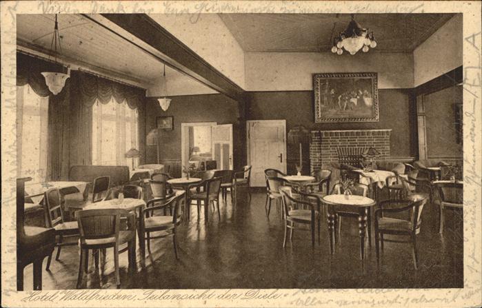 Schierke Harz Hotel Waldfrieden Gastraum