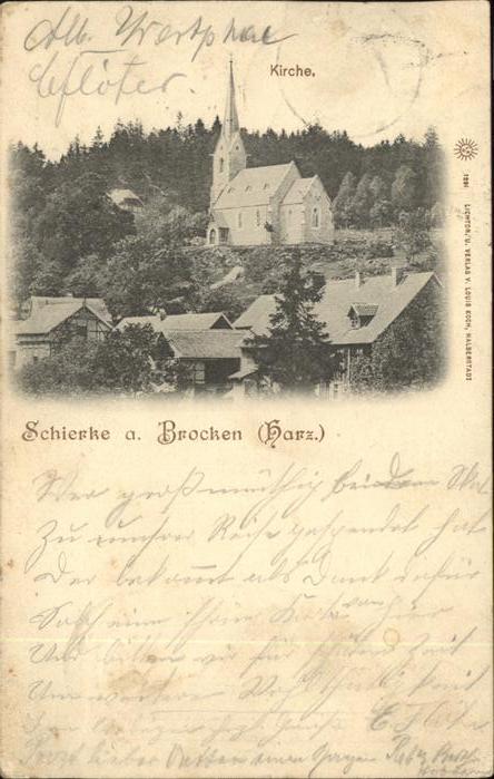 Schierke Harz Kirche