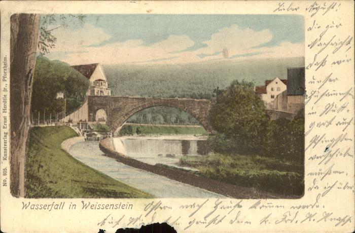 Dillweissenstein Wasserfall und Steinerne Brücke
