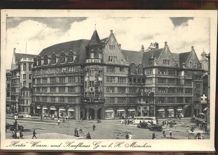 Muenchen Bayern Hertie Kaufhaus NZ4
