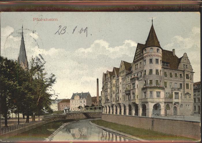 Pforzheim Partie an der Enz