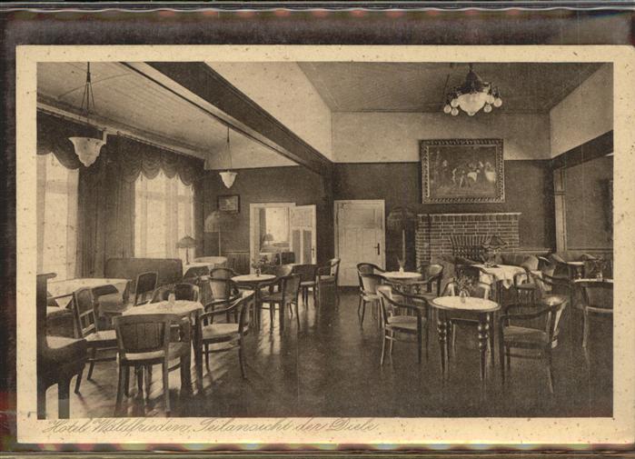 Schierke Harz Hotel Waldfrieden Gastraum