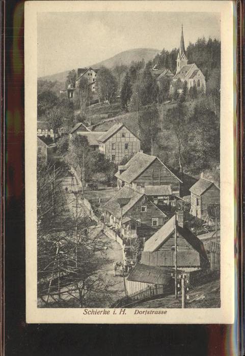 Schierke Harz Dorfstrasse