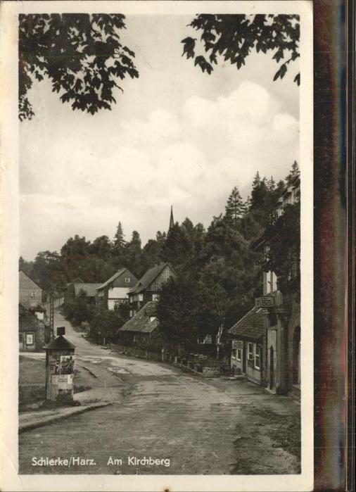 Schierke Harz Partie am Kirchberg