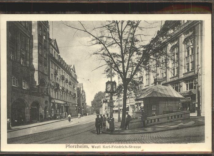 Pforzheim Westl Karl Friedrich Strasse