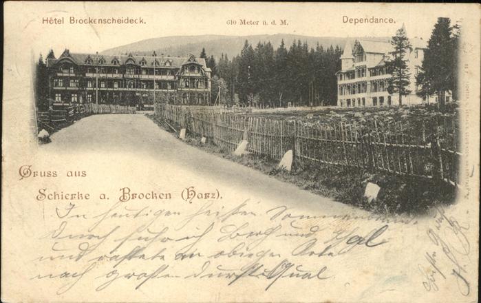 Schierke Harz Hotel Brockenscheideck Dependance