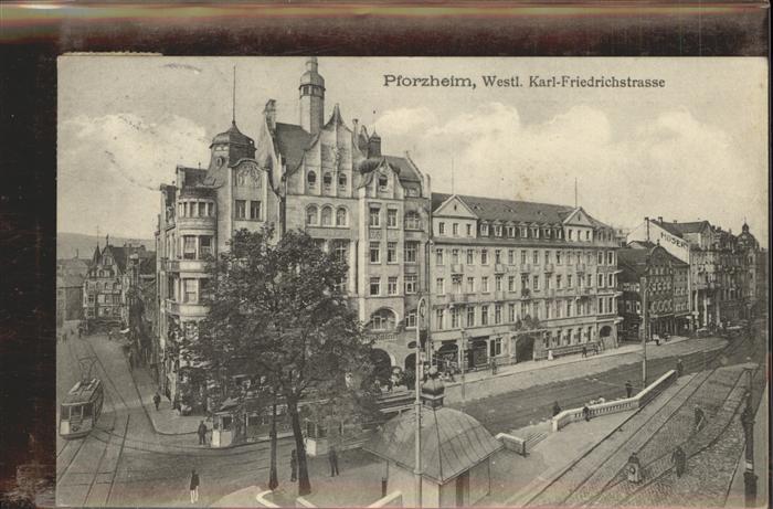 Pforzheim Westl Karl Friedrich Strasse