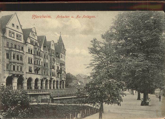 Pforzheim Arkaden und Au Anlagen