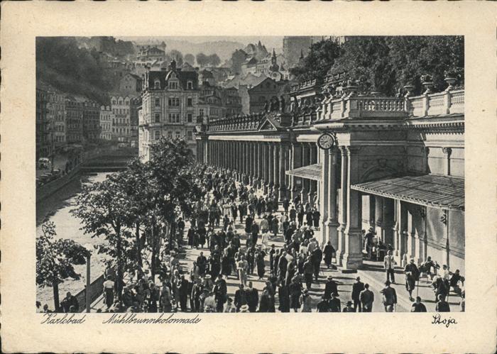 Karlsbad Eger Mühlbrunnkolonnade